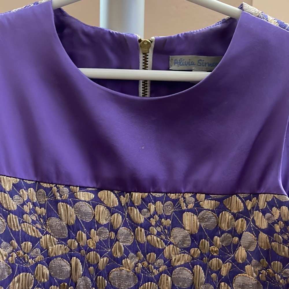 Girls Alivia Simone Lily Dress - Picture 4 of 7